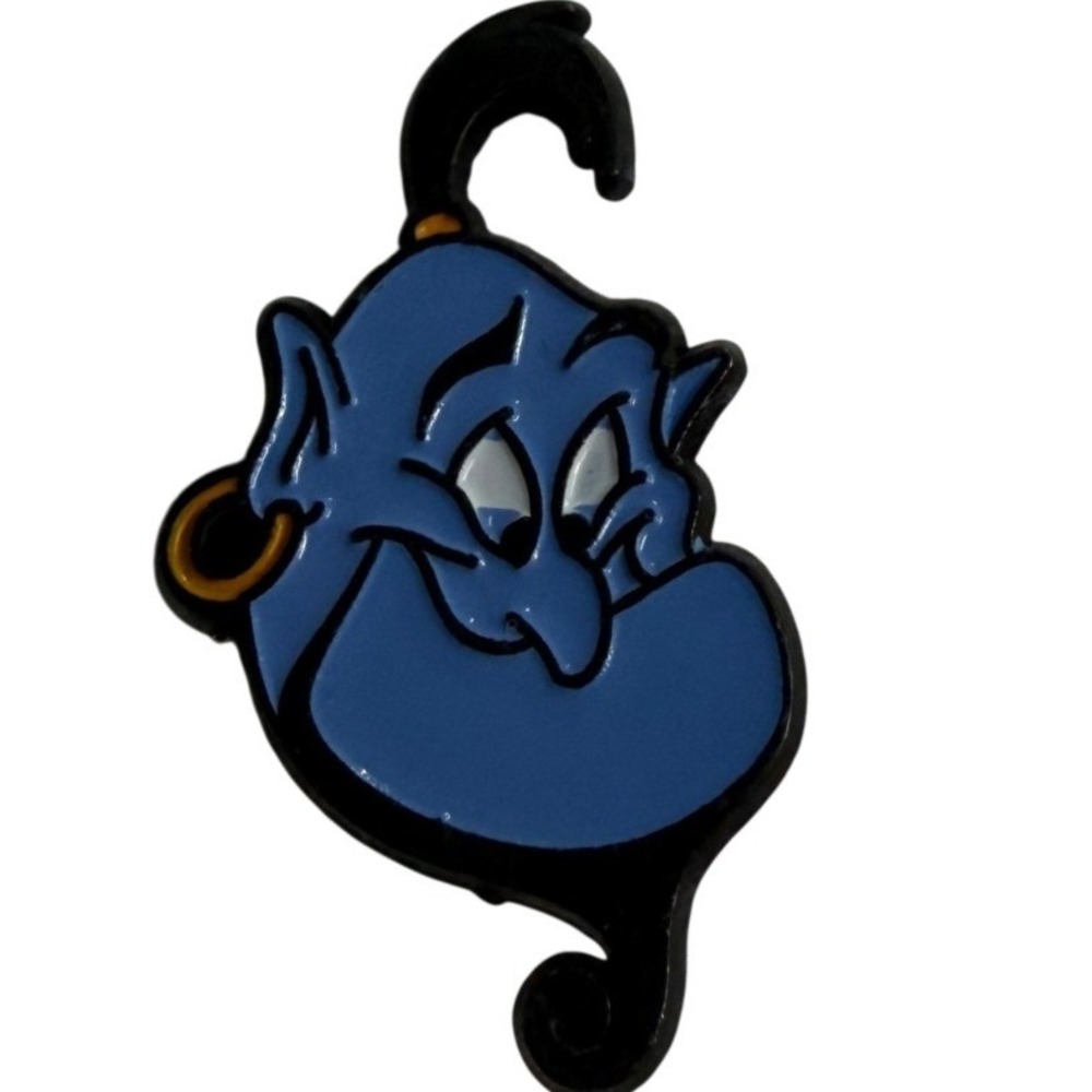 Disney Aladdin Genie Enamel Pin Blue Character Lapel Pin Collectible Accessory